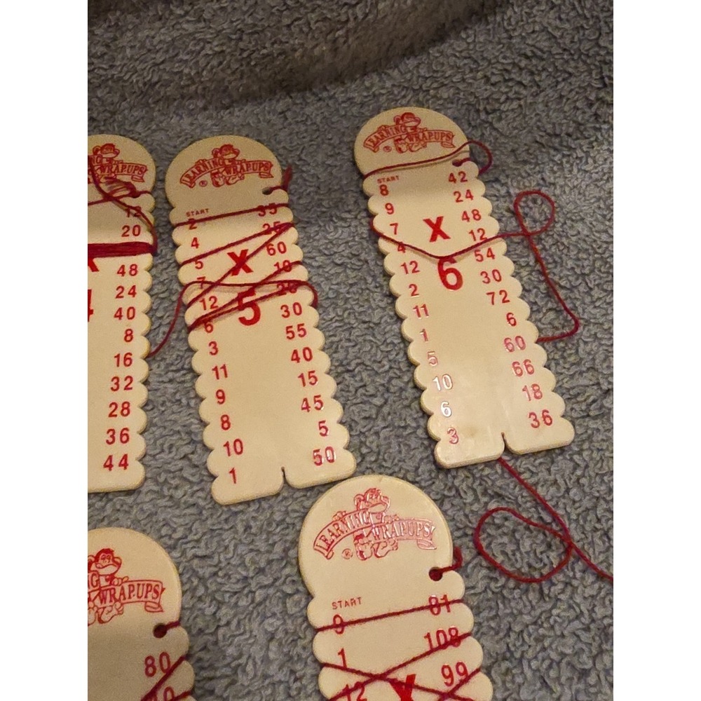 Learning Wrap Ups 3 Thru 9 Multiplication Math Tools Learning - Picture 3 of 5